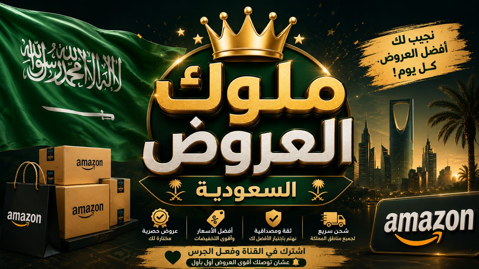 اصرف بذكاء مع ملوك العروض 🇸🇦