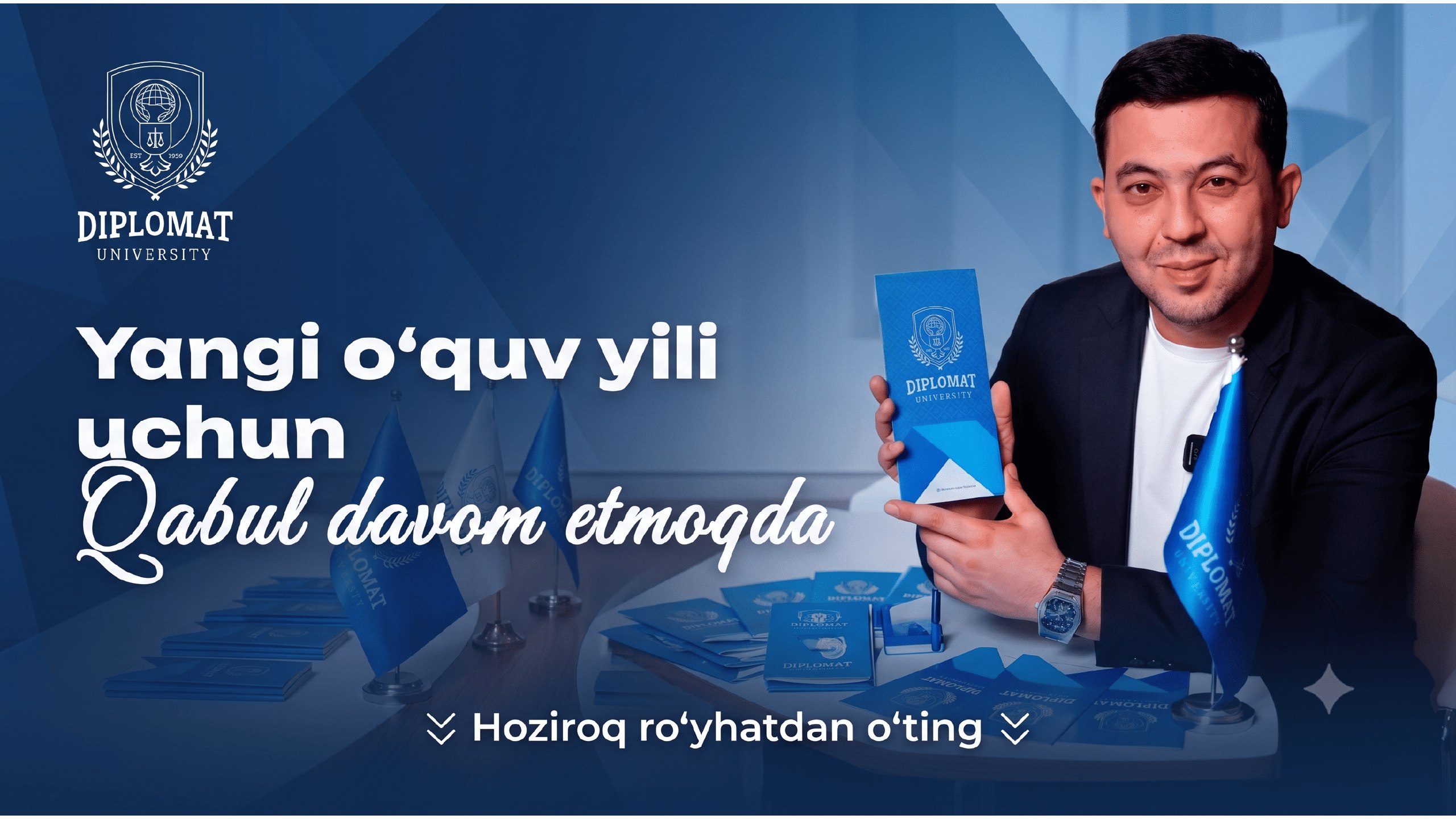 Diplomat University | Qabul