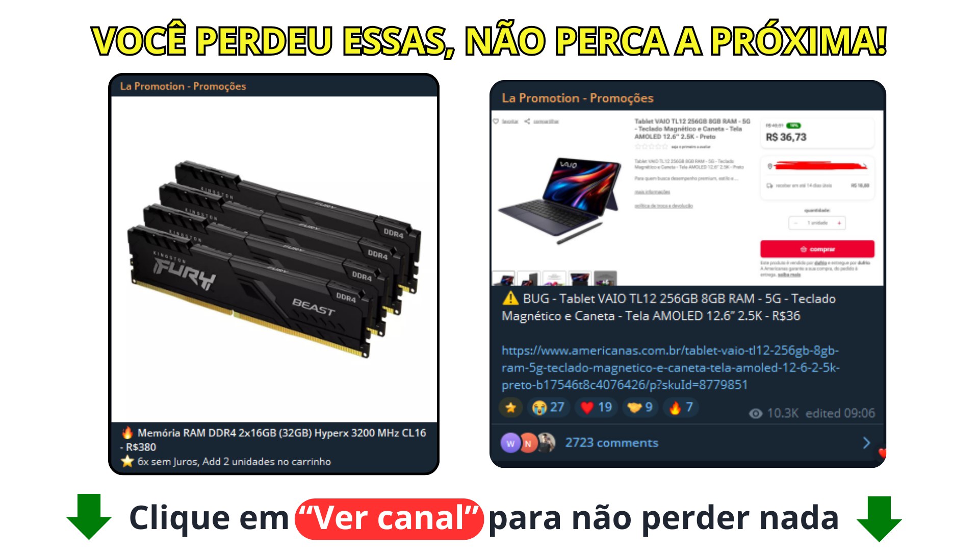 La Promotion - Promoções