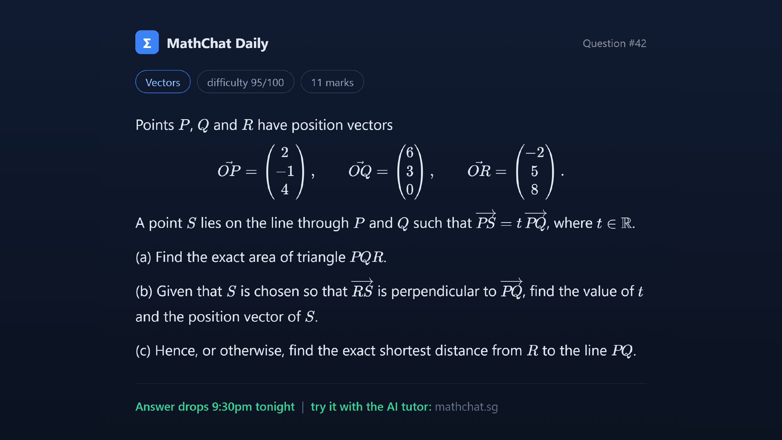 Math Chat SG