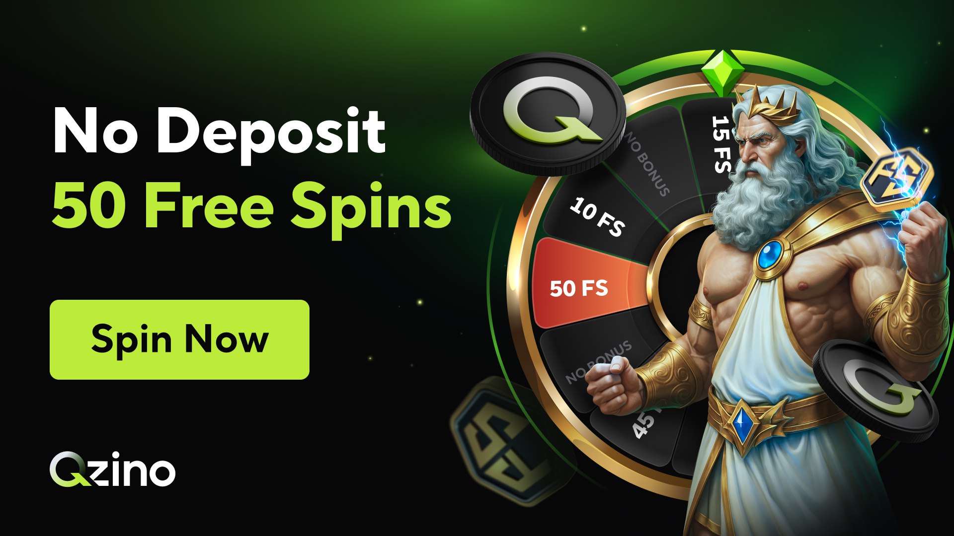 Qzino.com - Free Spins
