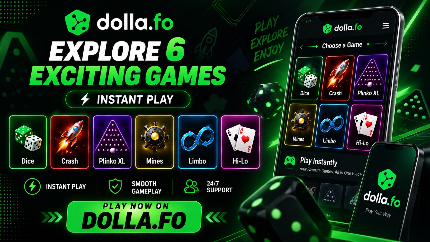 Dolla.fo | Play • Win • Cash Out