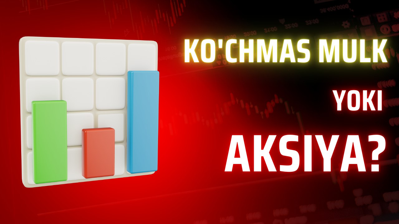 Investitsiya orqali daromad topish