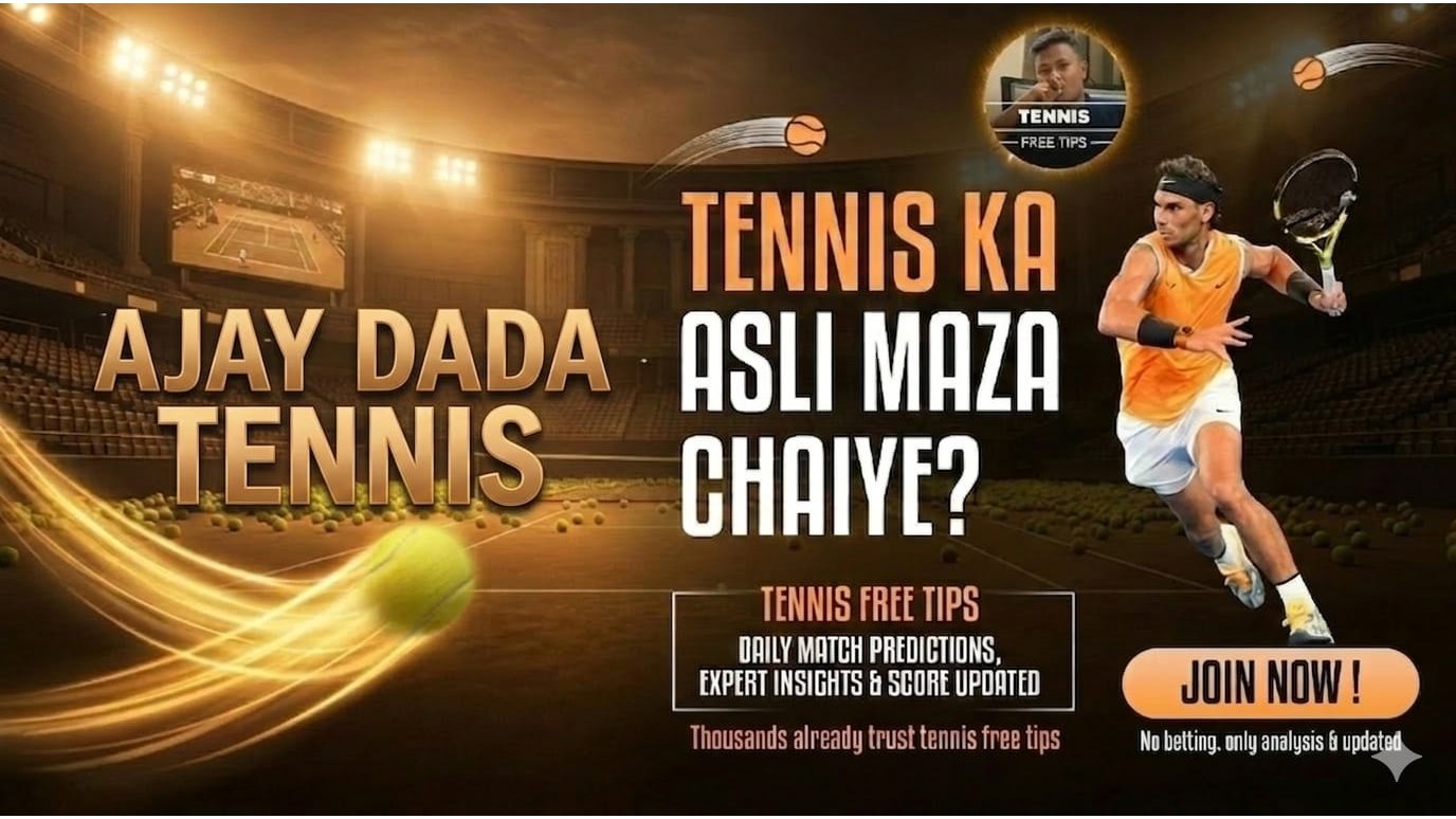 AJAY DADA 🤟 Tennis 🎾