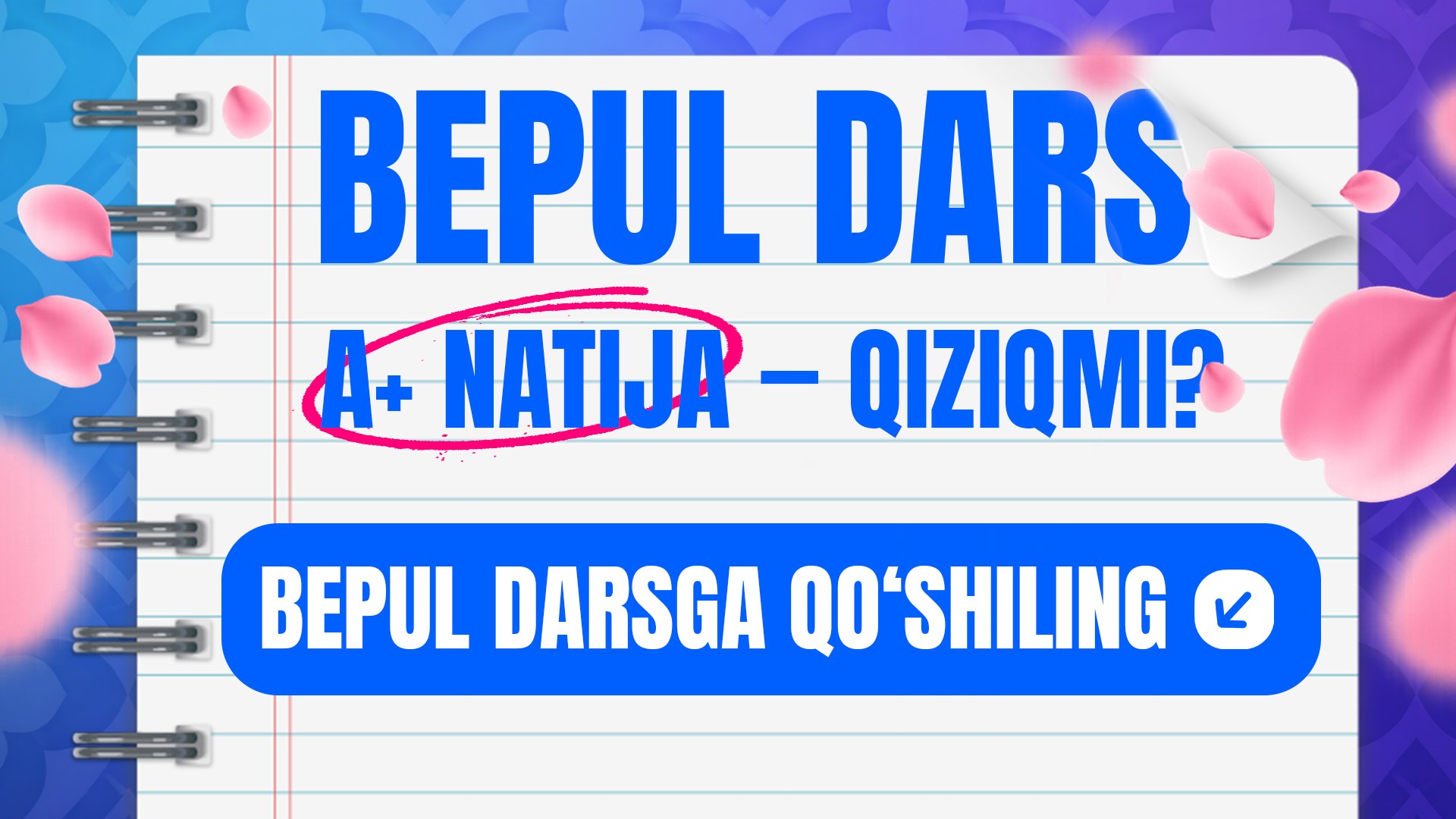 Ona tili Milliy sertifikat A+ Sari