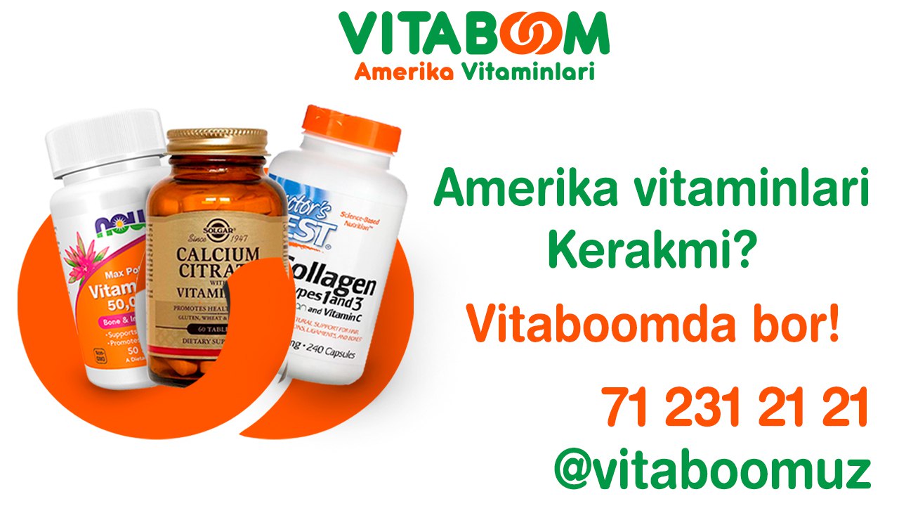Amerika vitaminlari Vitaboom