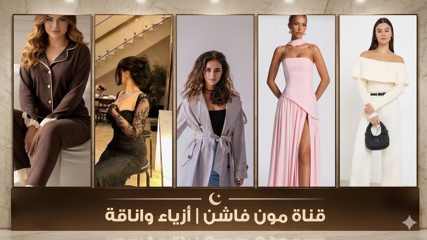 قناة مون فاشن | أزياء واناقة 🛍️👗