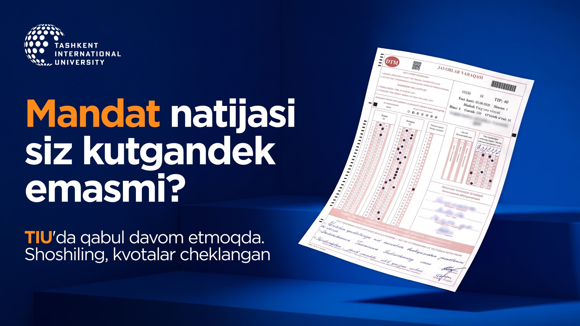 Toshkent xalqaro universiteti (TIU)